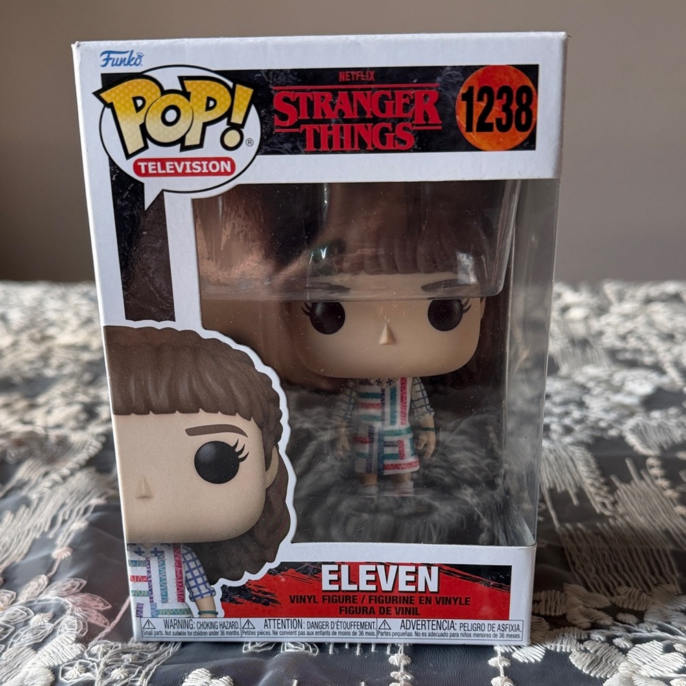 Funko Pop Stranger Things Eleven in Multicolor Outfit